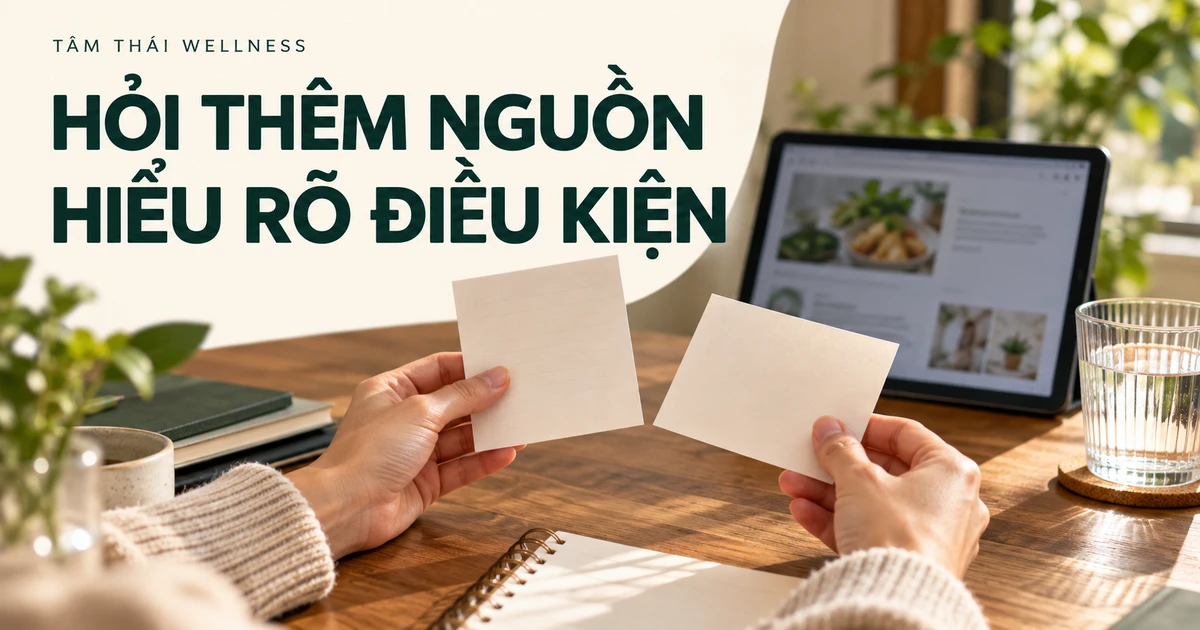 Bàn tay xem ghi chép cạnh máy tính bảng – minh họa AI
