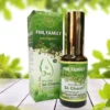Ảnh tư liệu chai tinh dầu Sả chanh FML FAMILY 30 ml cùng hộp xanh trắng