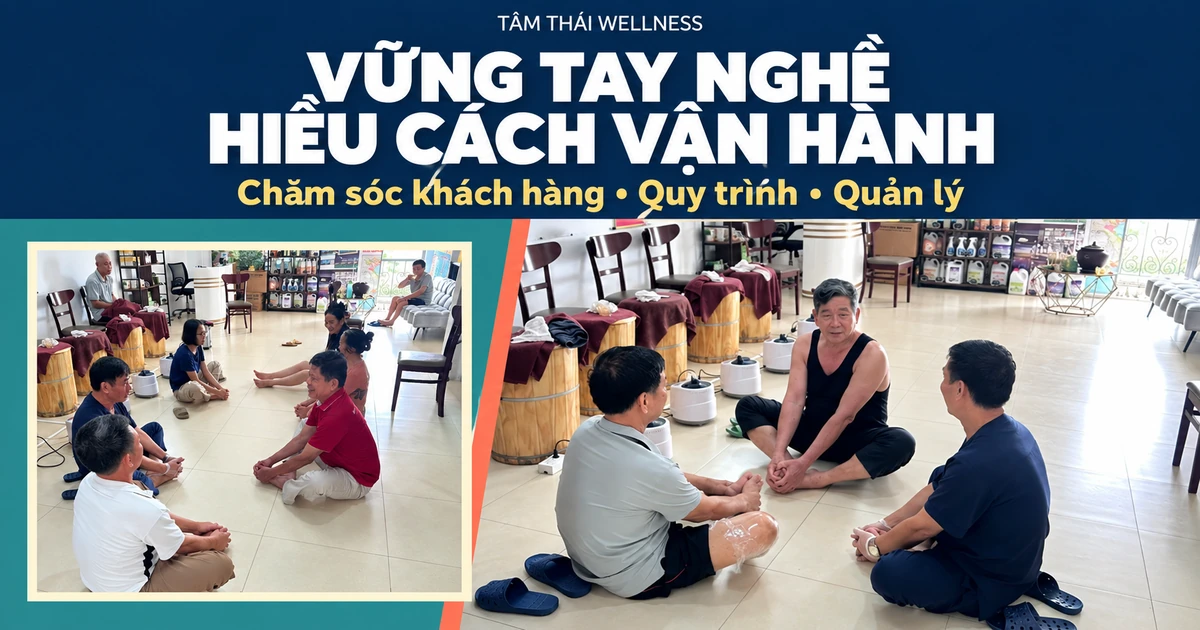 Thiết kế nội dung vận hành từ ảnh trao đổi và sinh hoạt tại trung tâm